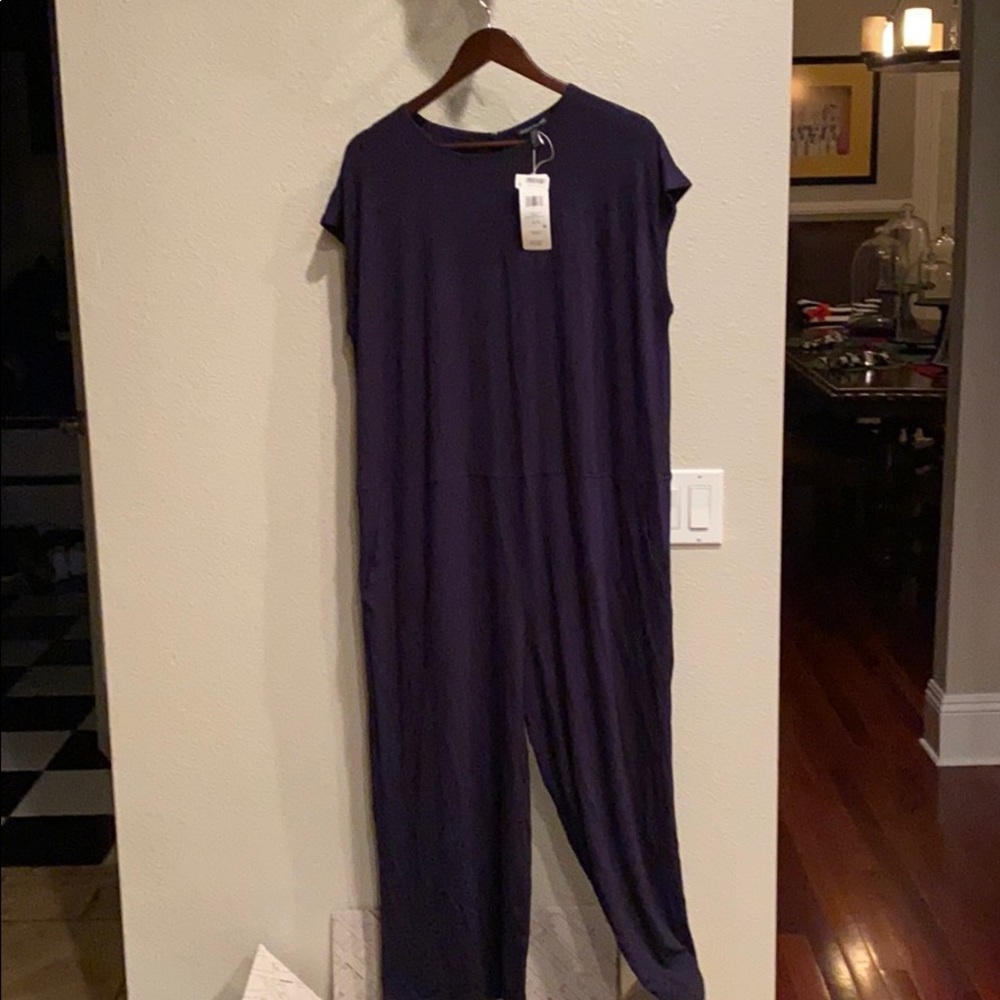 Eileen Fisher cropped jumpsuit